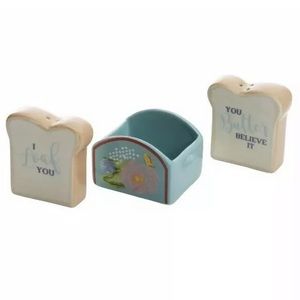 Pioneer Woman Celia Toast Salt and Pepper Shakers